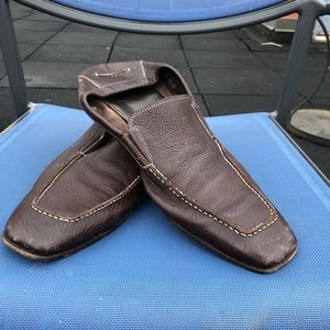 Donald J. Pliner Brown Men’s Slip Ons 10